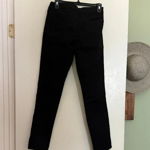 Old Navy mid-rise skinny black jeans, 12 petite. Never worn with tags. - Picture 2 of 4